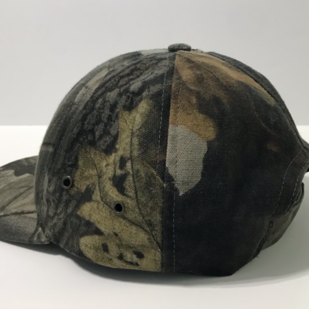 ♻️SOLD VTG Carhartt Camo Hat USA Made A152 CMO - Picture 8 of 9